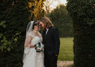 053 Wedding Moments 2022 - Natural Couple Sunset Photo Manor of Groves Wedding