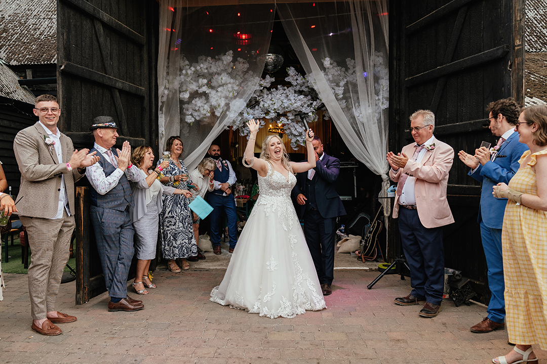 Wedding photography Speeches Stock Street Farm Barn Wedding