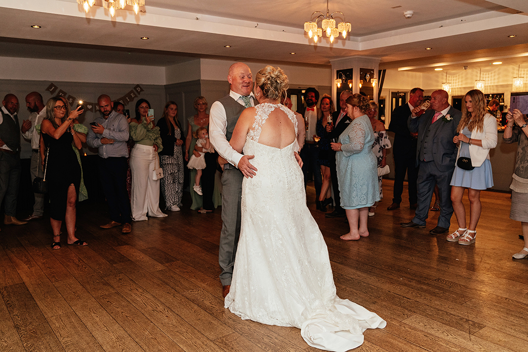 First Dance The Rayleigh Club Wedding Photography