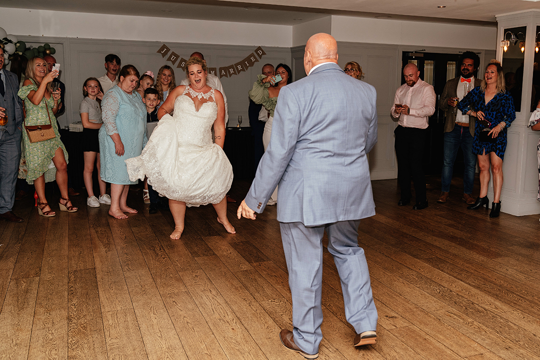 A non traditional Father Daughter Dance The Rayleigh Club Wedding Photography