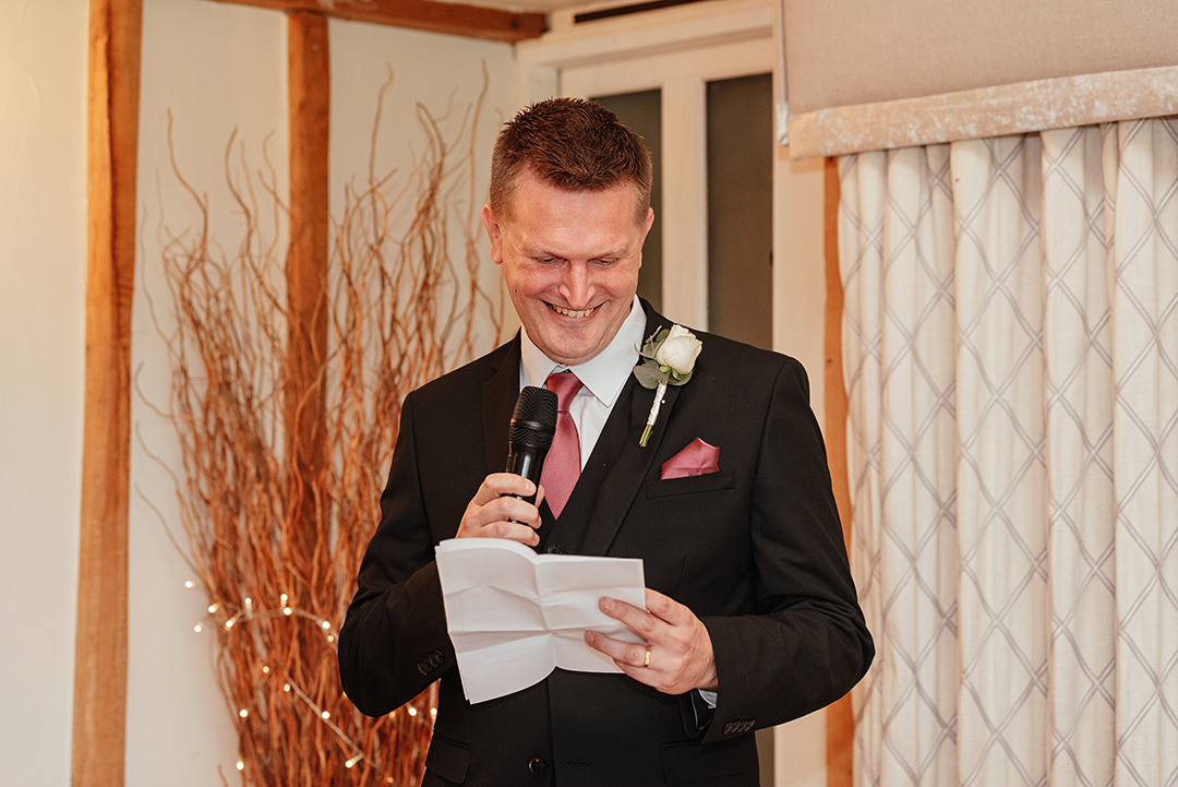 Speeches Vaulty Manor Wedding Photographer