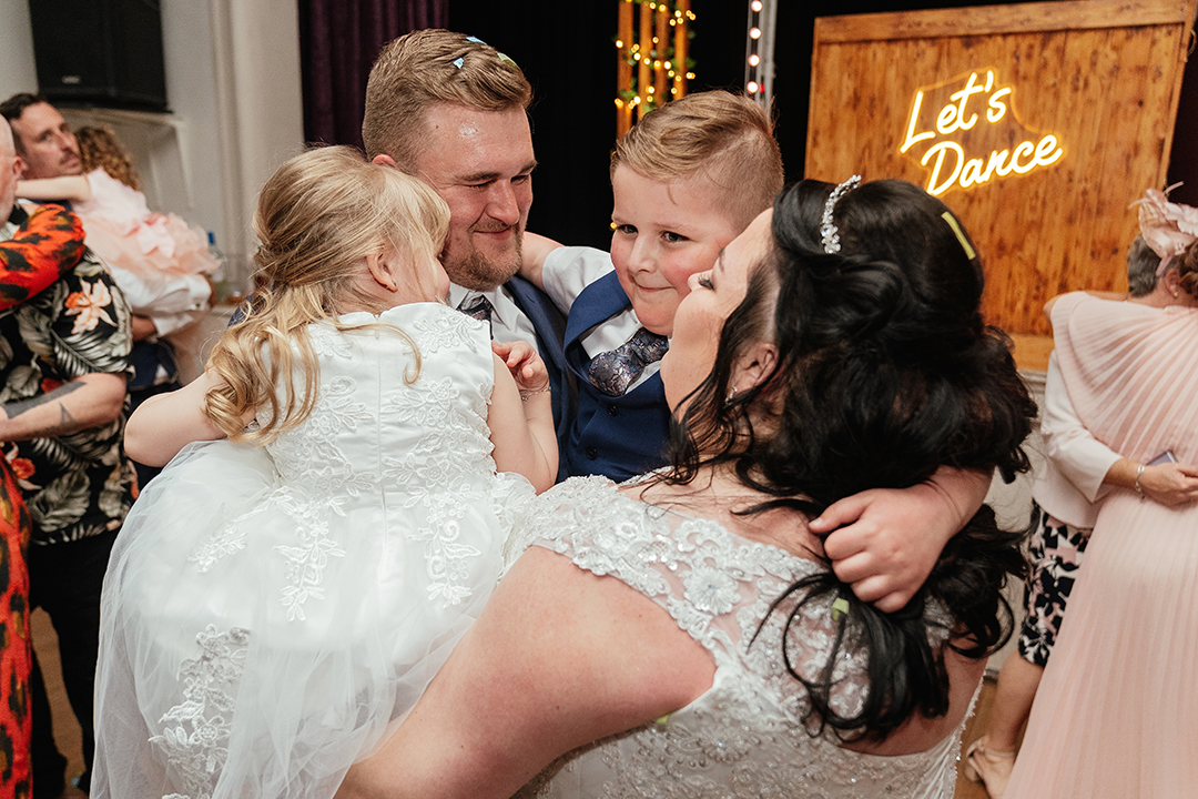 Couple Dance Together As Family