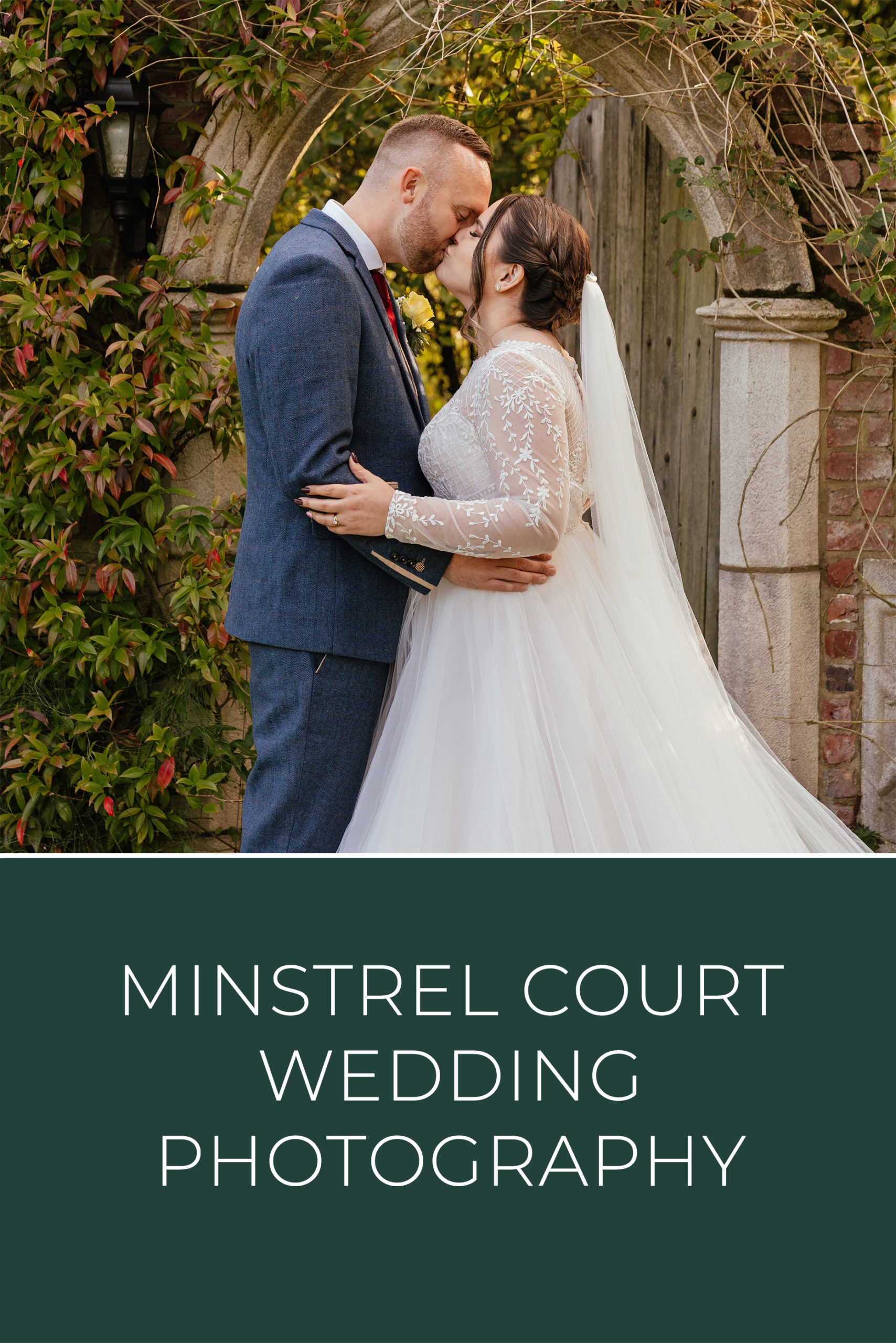 Minstrel Court Wedding Photography Pinterest Graphic