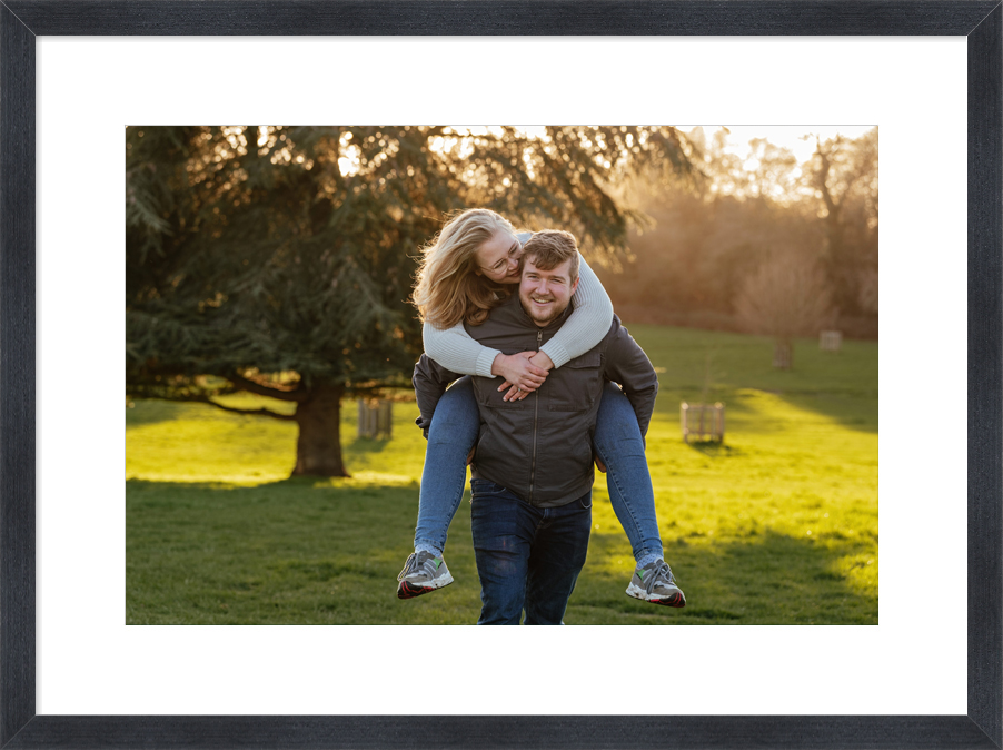 Pishiobury Park Pre Wedding Photos Framed Art Example