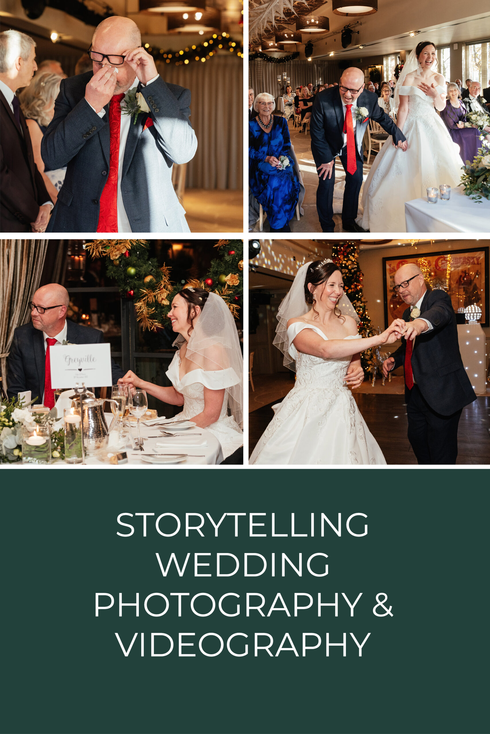 Storytelling Wedding Photography & Videography