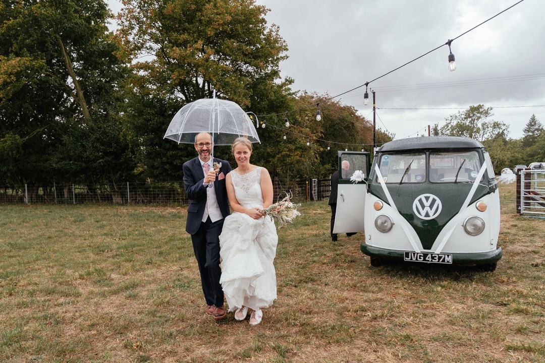 Volkswagen Wedding Van Tipi Wedding