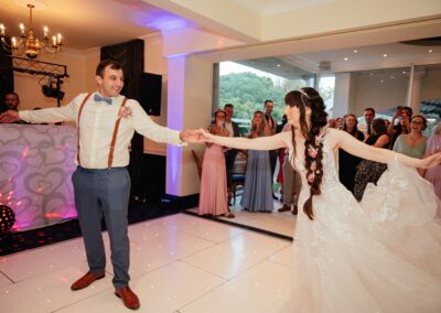 Bride and groom share epic first dance performance